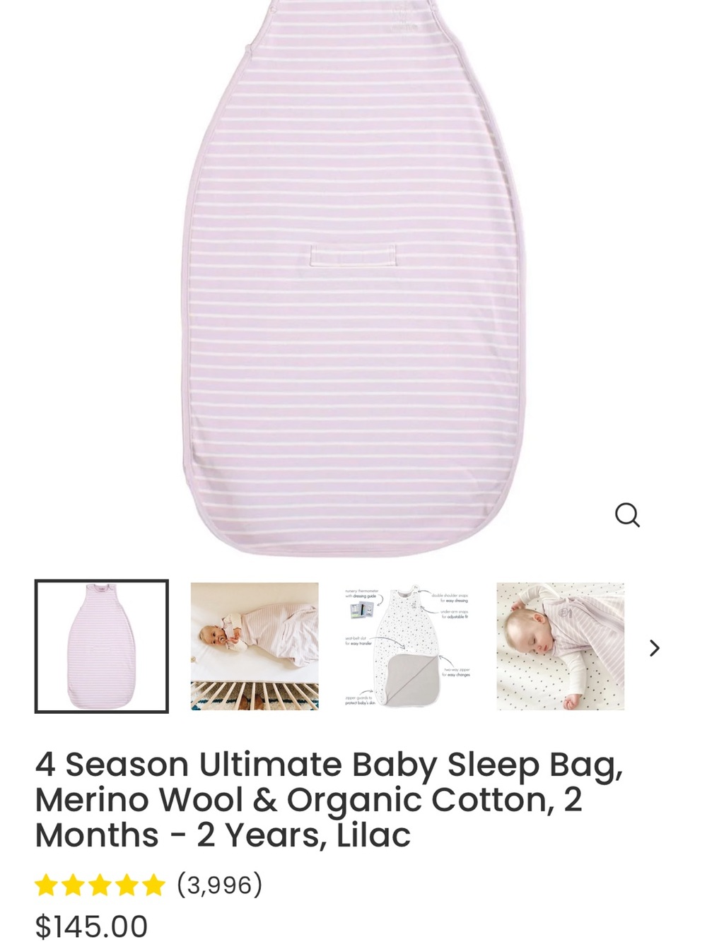 Woolini Baby Sleep Sack
